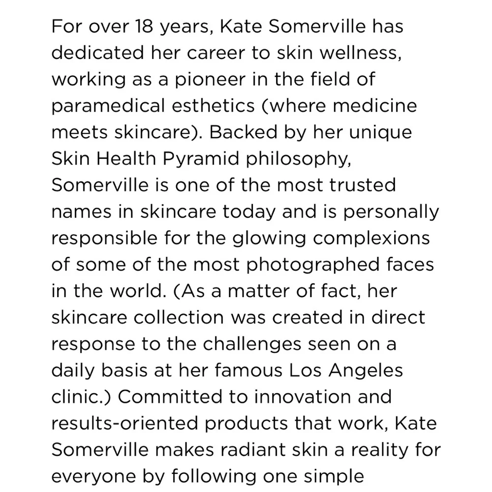 KATE SOMERVILLE +RETINOL VITA C POWER SERUM FIRMING & BRIGHTENING TREATMENT